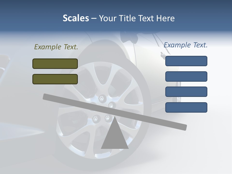 Design Orange Car PowerPoint Template