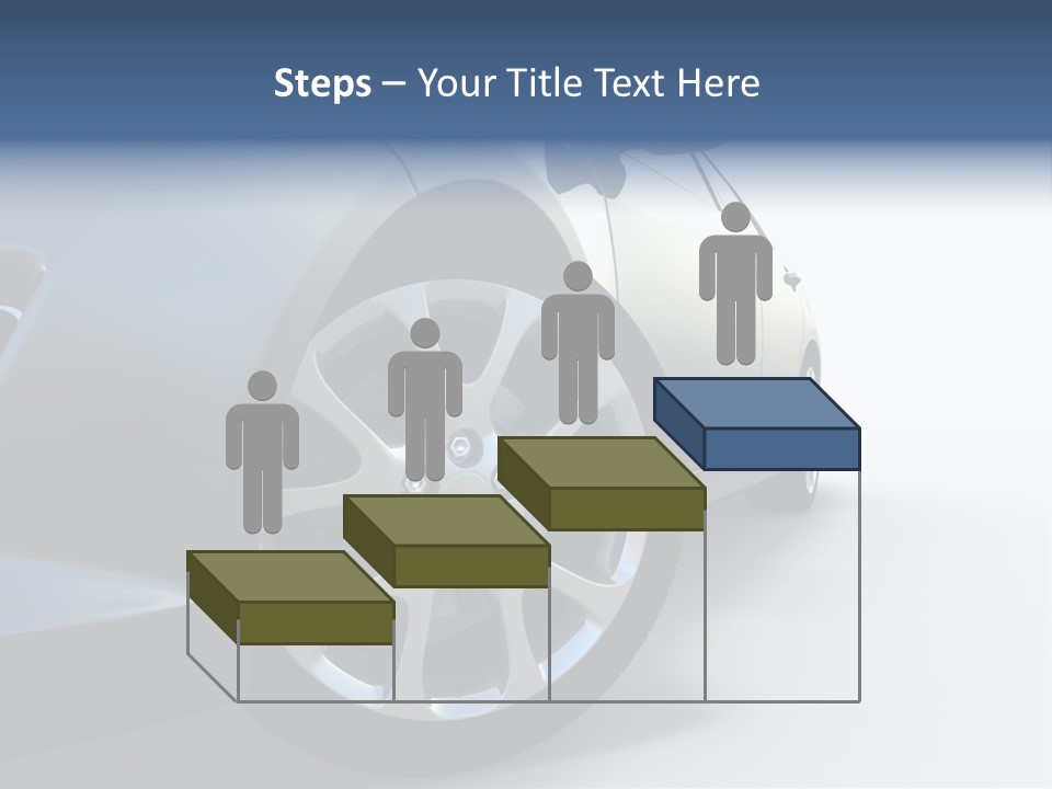 Design Orange Car PowerPoint Template