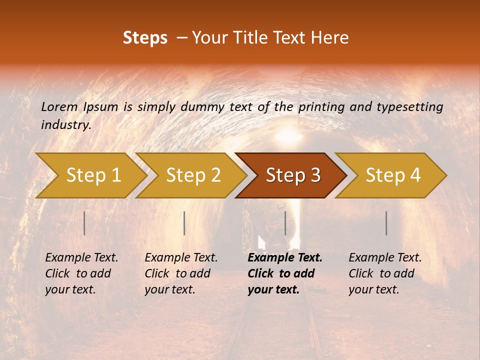 Iron Industry History PowerPoint Template