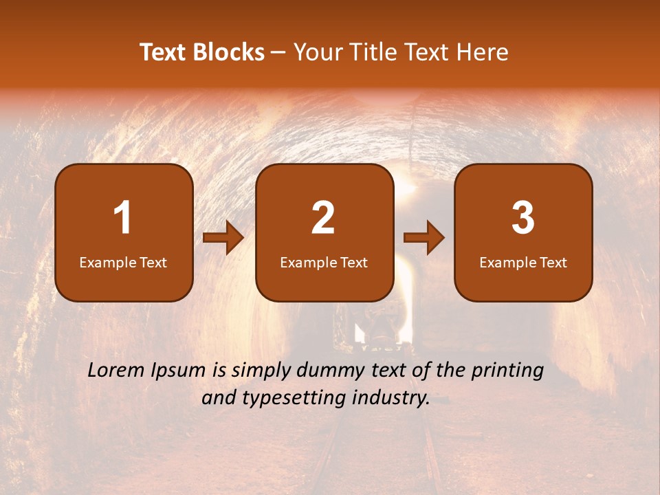Iron Industry History PowerPoint Template