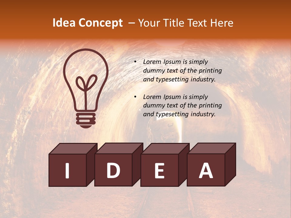 Iron Industry History PowerPoint Template