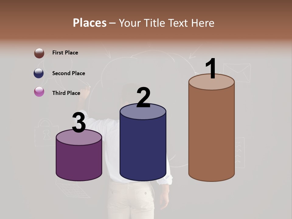 Flowchart Person Professional PowerPoint Template