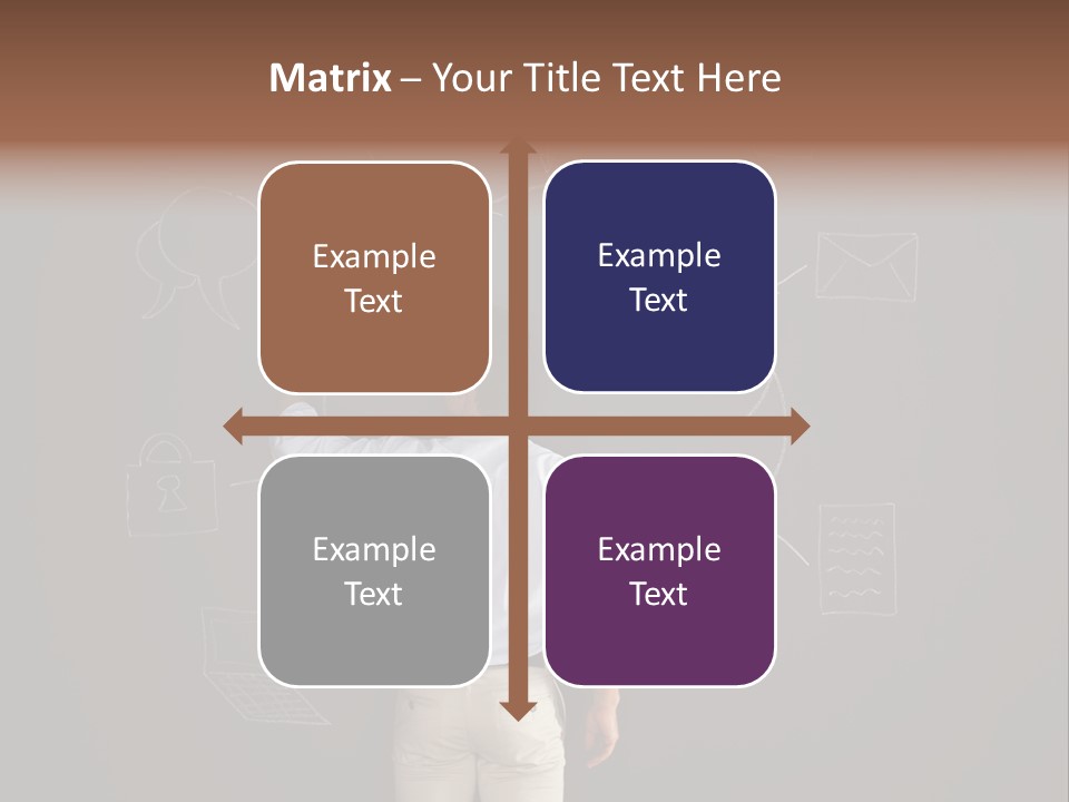 Flowchart Person Professional PowerPoint Template