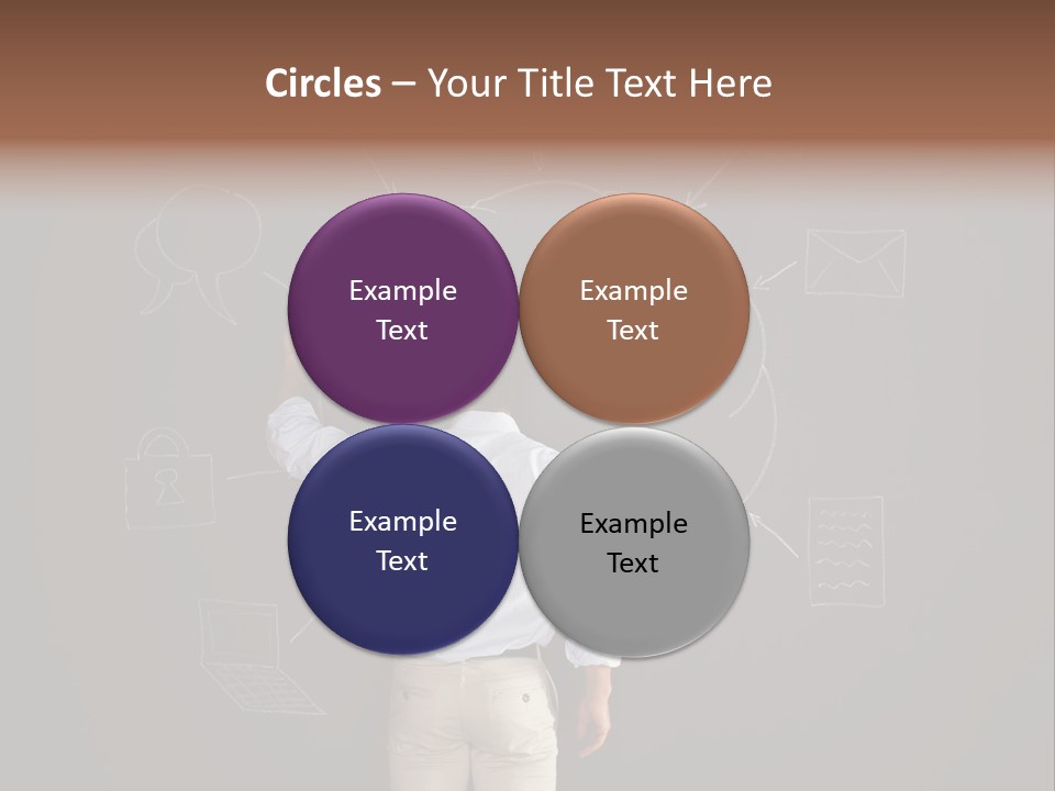 Flowchart Person Professional PowerPoint Template