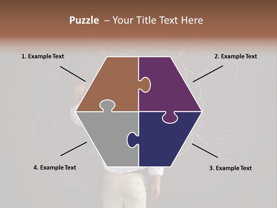Flowchart Person Professional PowerPoint Template