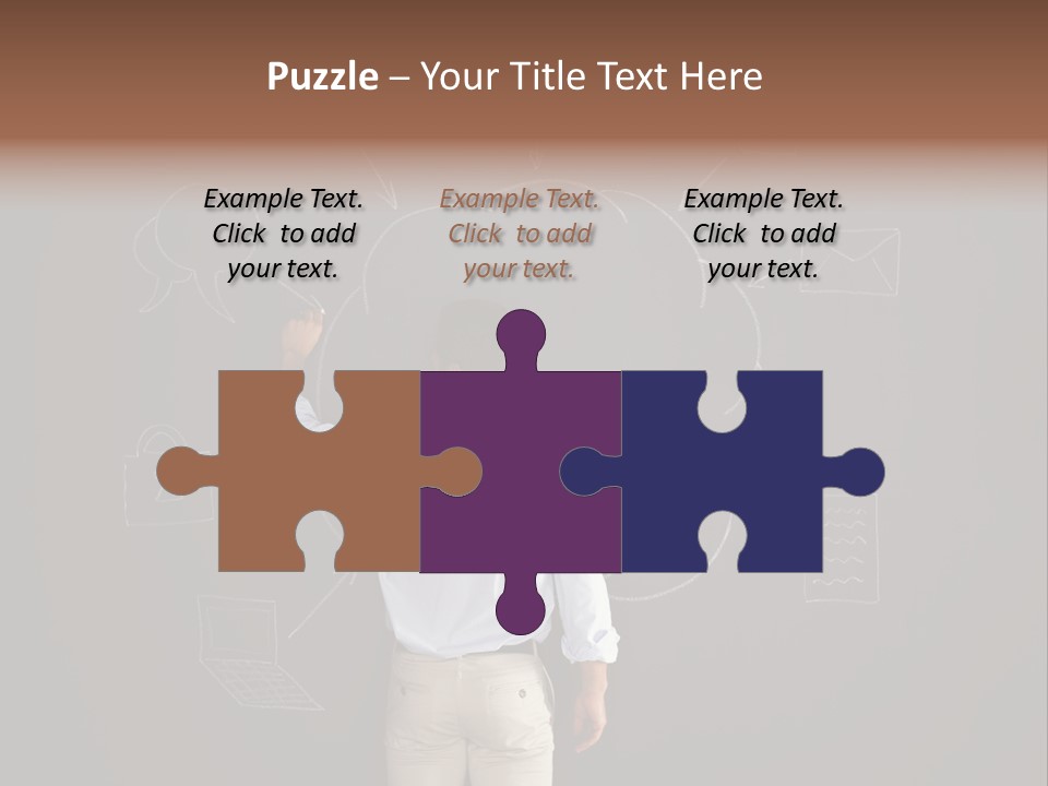 Flowchart Person Professional PowerPoint Template