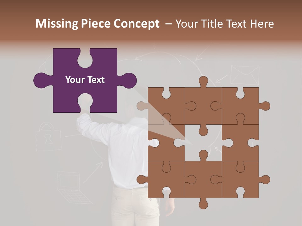 Flowchart Person Professional PowerPoint Template