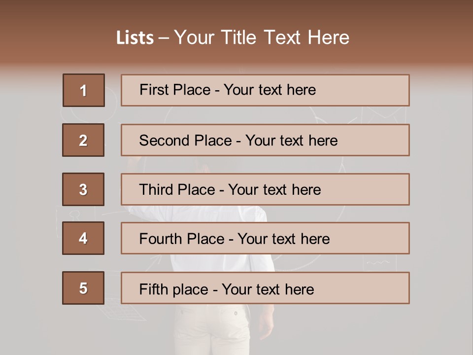 Flowchart Person Professional PowerPoint Template