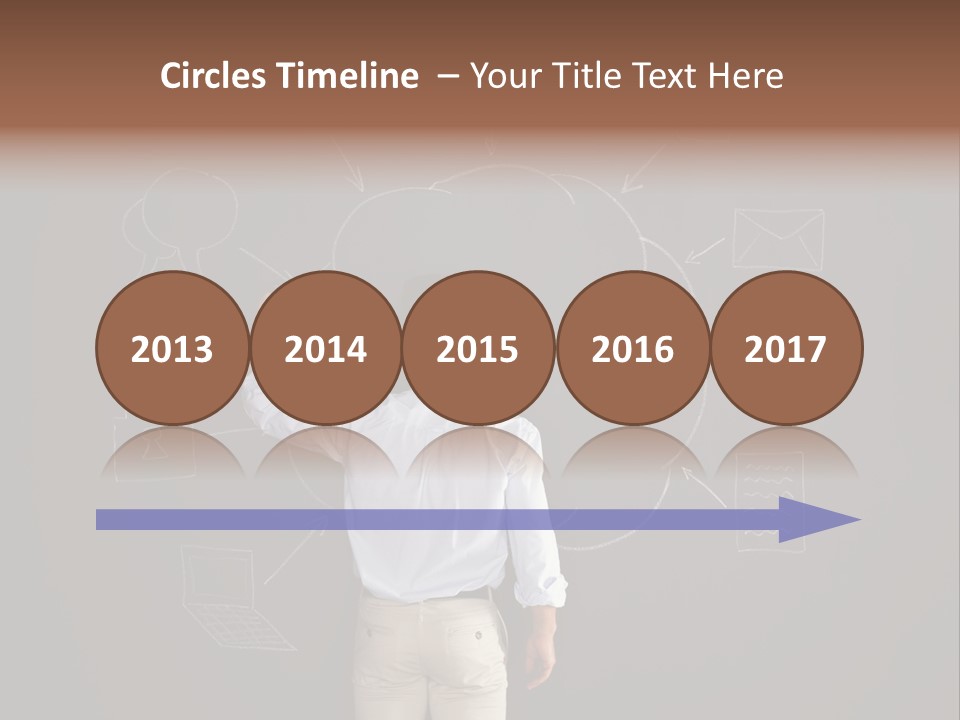 Flowchart Person Professional PowerPoint Template
