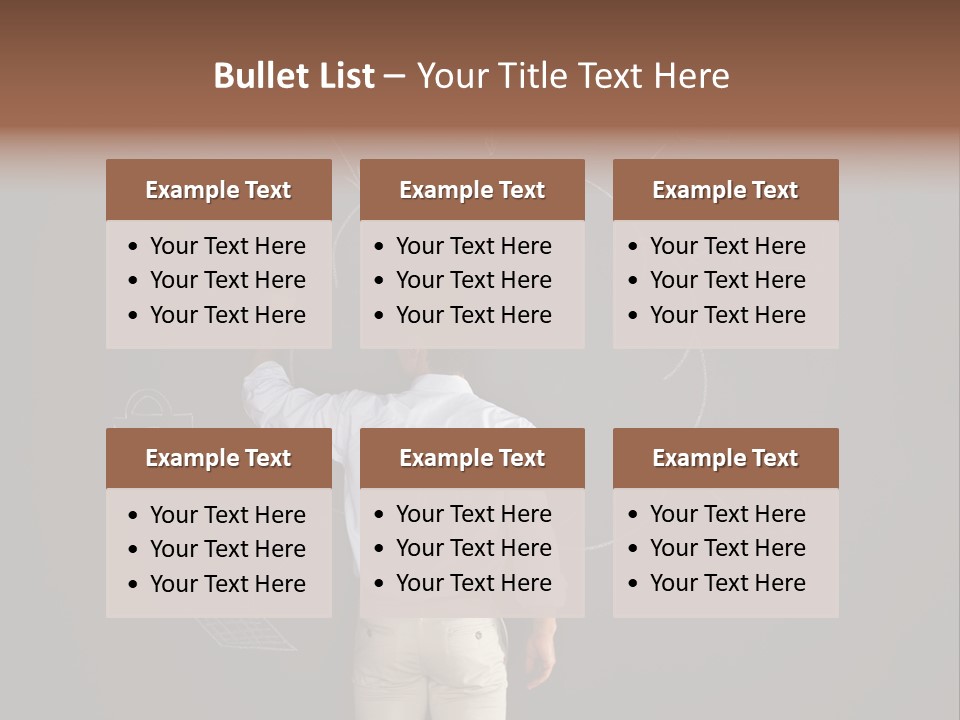 Flowchart Person Professional PowerPoint Template