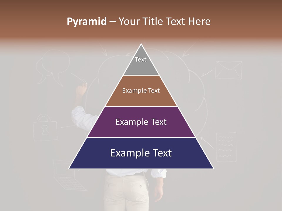 Flowchart Person Professional PowerPoint Template