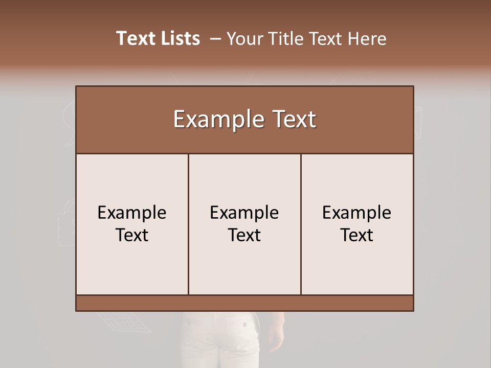 Flowchart Person Professional PowerPoint Template