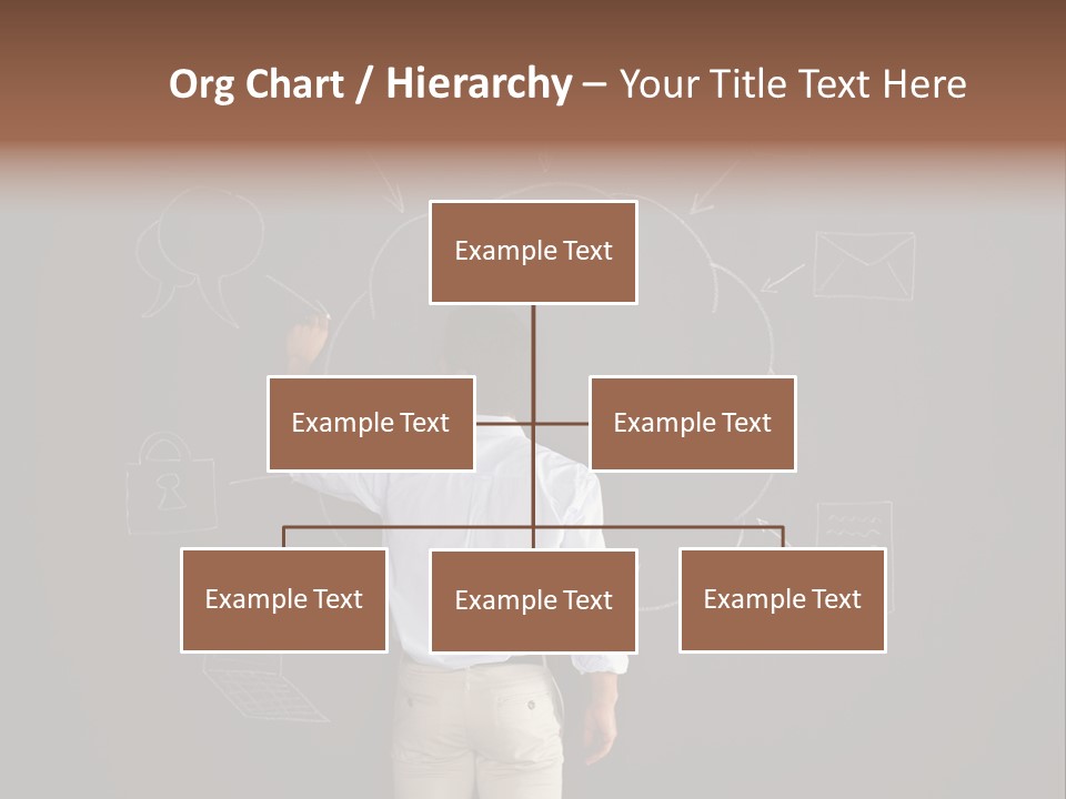 Flowchart Person Professional PowerPoint Template