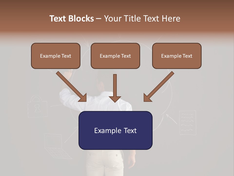 Flowchart Person Professional PowerPoint Template