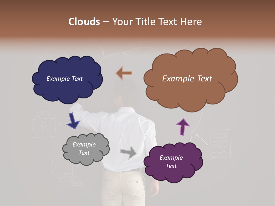 Flowchart Person Professional PowerPoint Template
