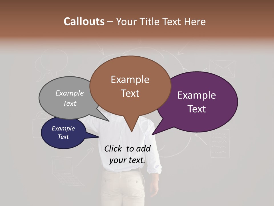 Flowchart Person Professional PowerPoint Template