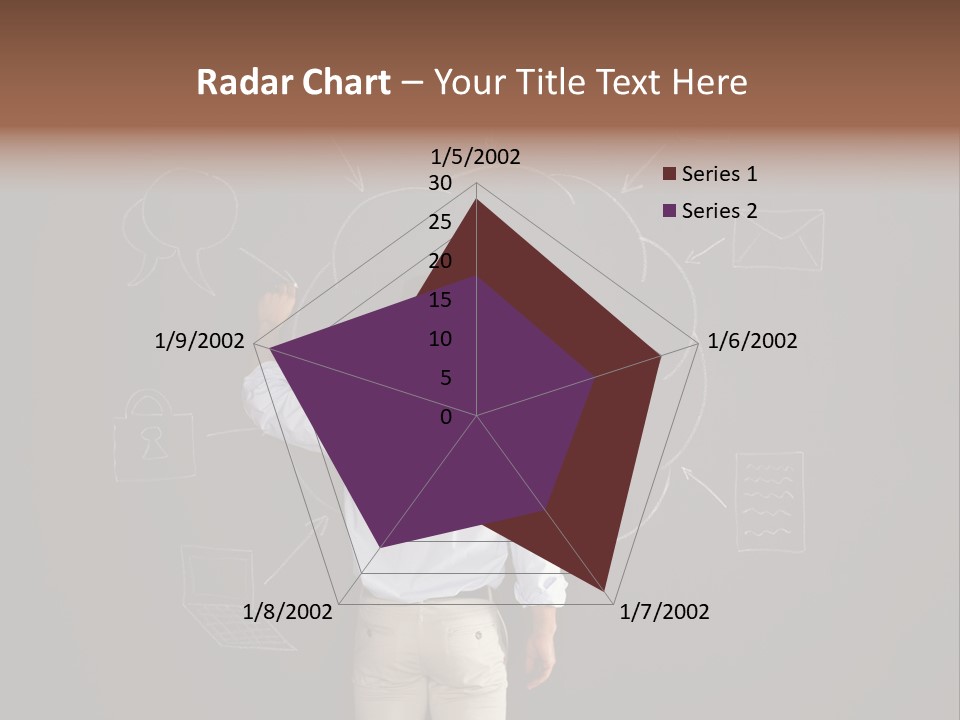 Flowchart Person Professional PowerPoint Template