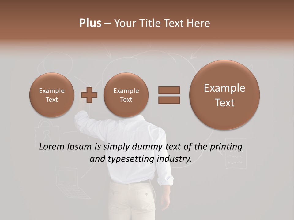 Flowchart Person Professional PowerPoint Template