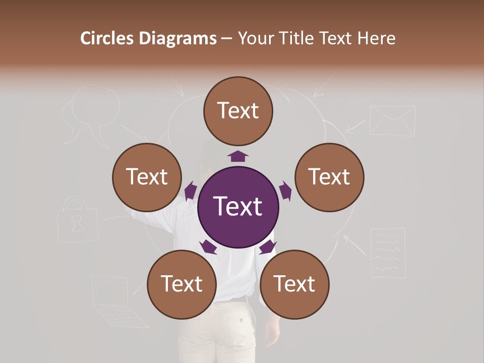 Flowchart Person Professional PowerPoint Template