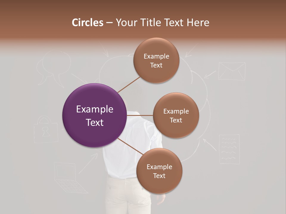 Flowchart Person Professional PowerPoint Template