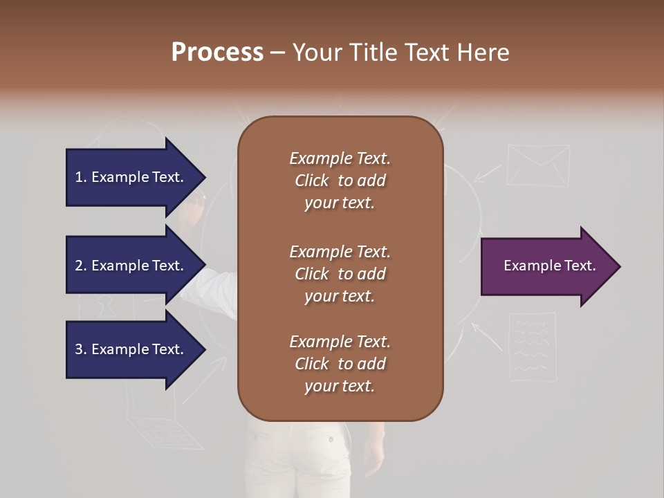 Flowchart Person Professional PowerPoint Template