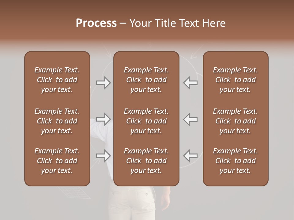Flowchart Person Professional PowerPoint Template