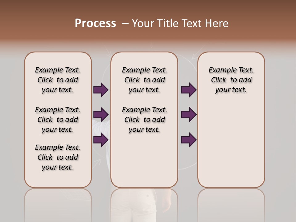 Flowchart Person Professional PowerPoint Template