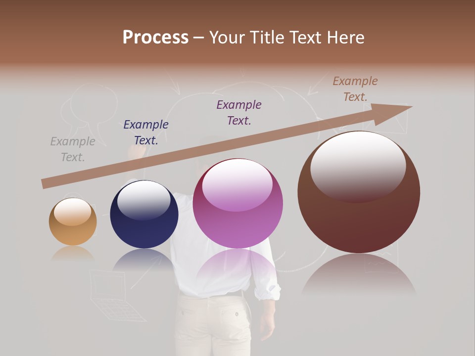 Flowchart Person Professional PowerPoint Template