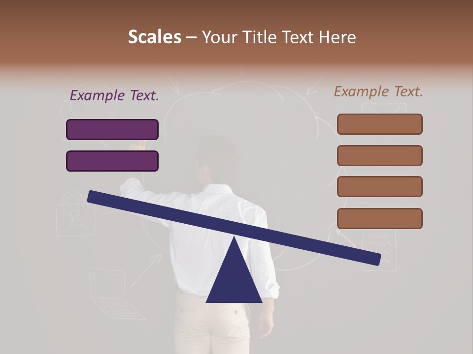 Flowchart Person Professional PowerPoint Template