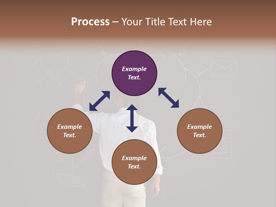 Flowchart Person Professional PowerPoint Template