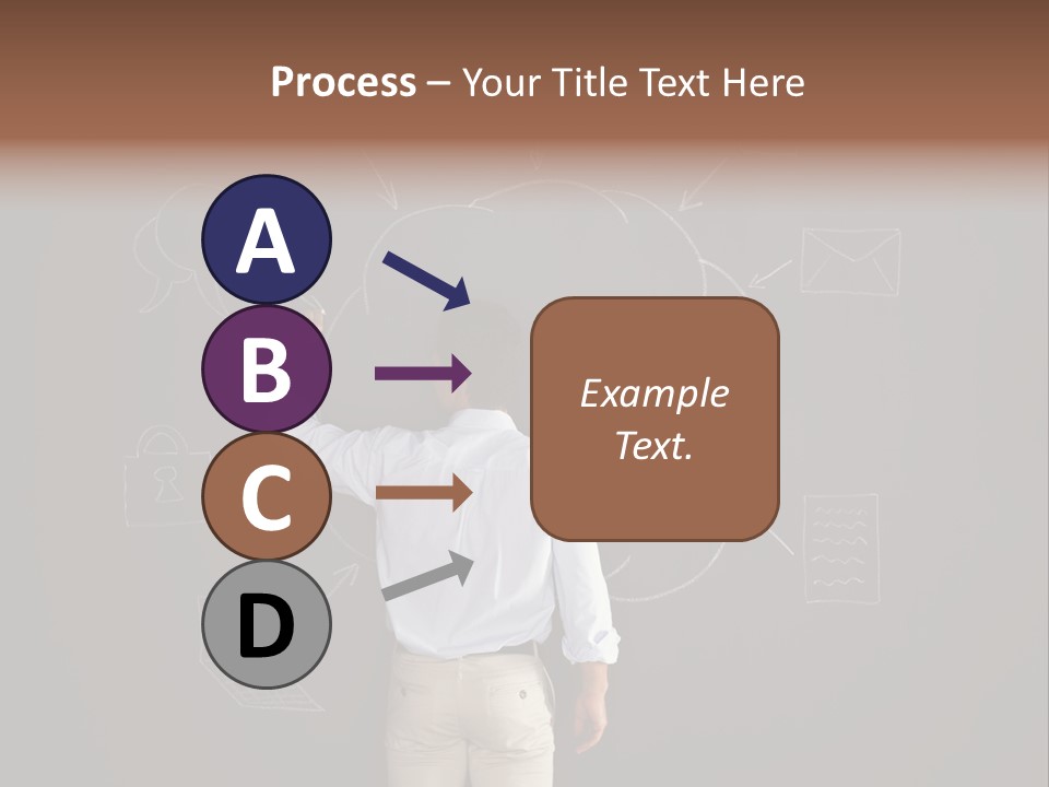 Flowchart Person Professional PowerPoint Template
