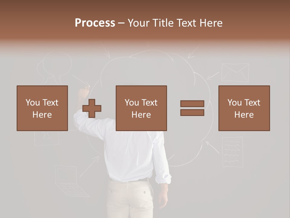 Flowchart Person Professional PowerPoint Template