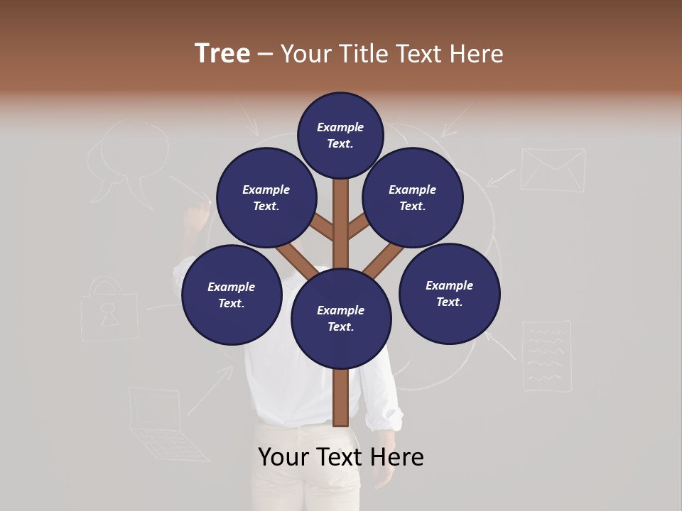Flowchart Person Professional PowerPoint Template