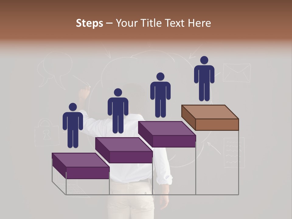 Flowchart Person Professional PowerPoint Template