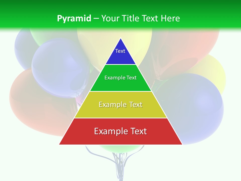 String Burst Happy PowerPoint Template