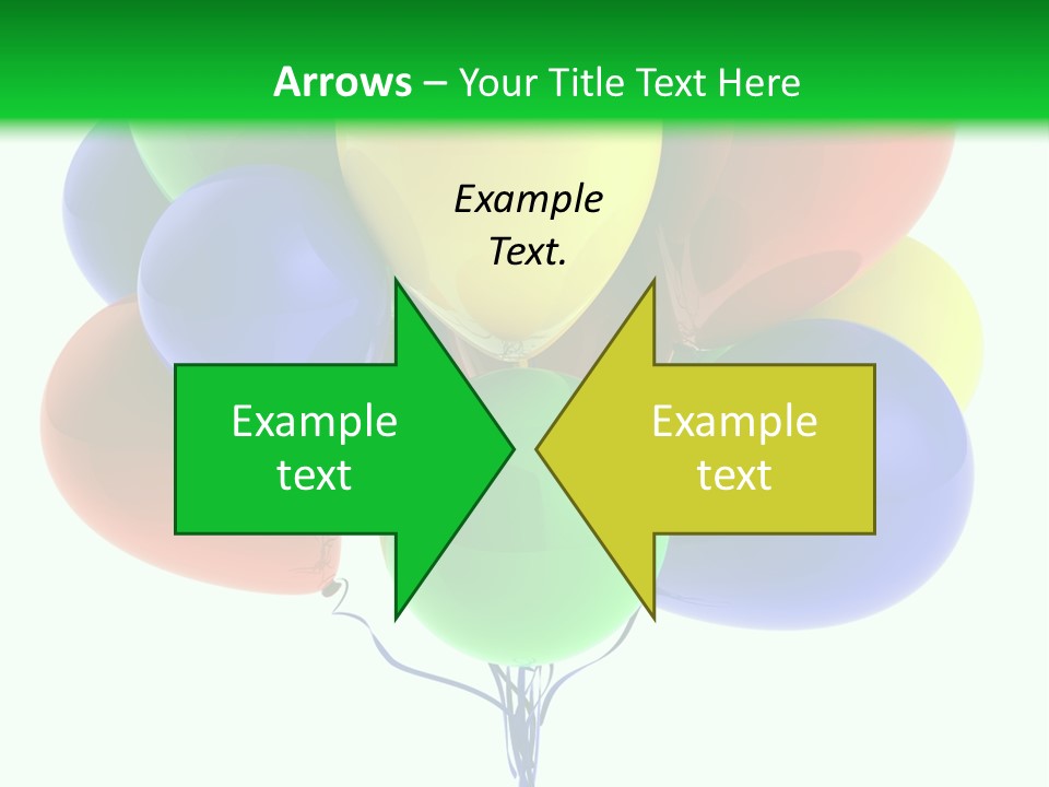 String Burst Happy PowerPoint Template