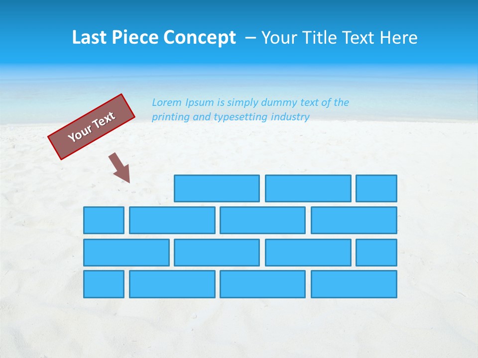 Beauty Summer White PowerPoint Template