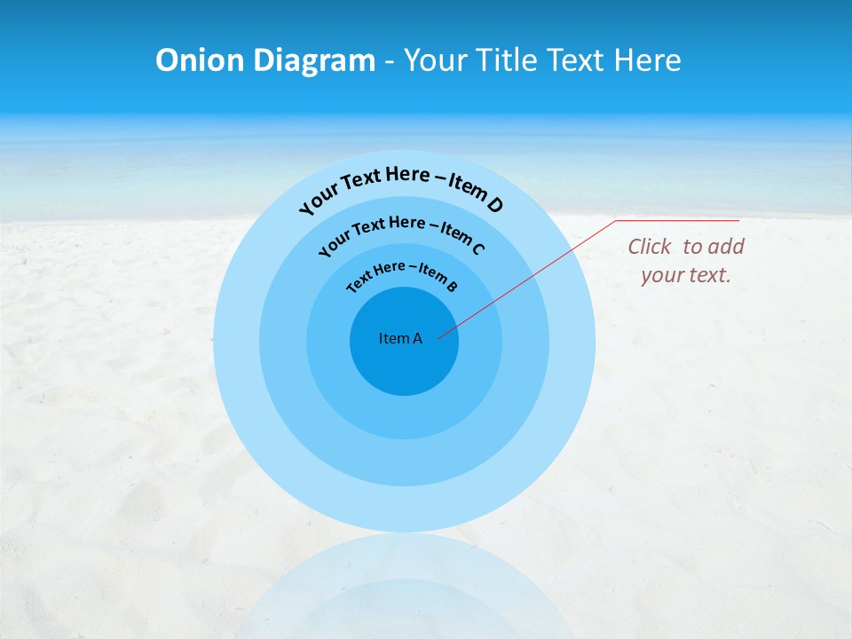 Beauty Summer White PowerPoint Template