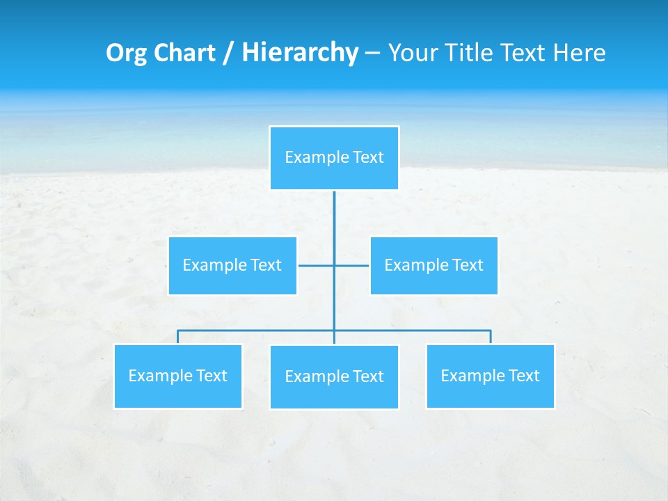 Beauty Summer White PowerPoint Template