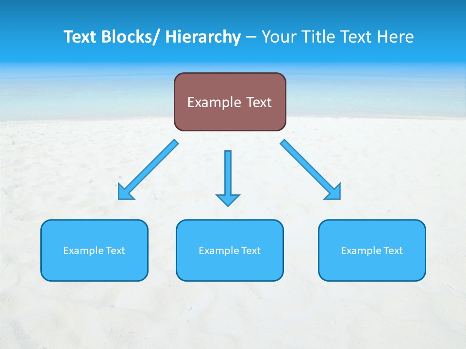 Beauty Summer White PowerPoint Template