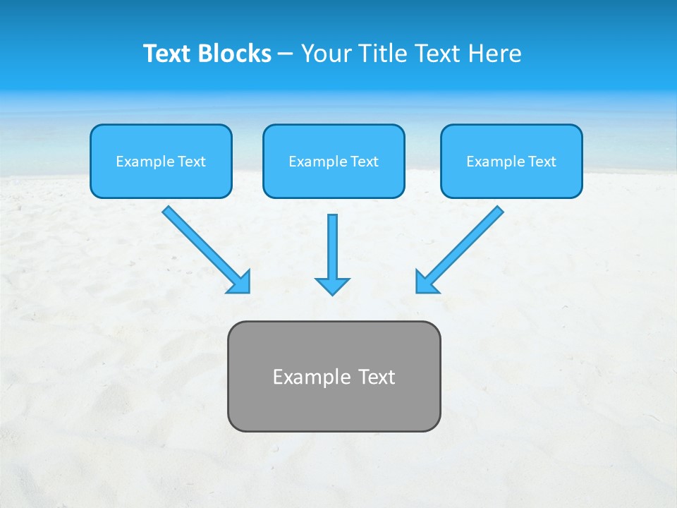 Beauty Summer White PowerPoint Template