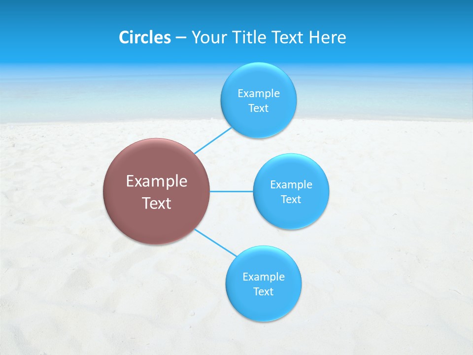 Beauty Summer White PowerPoint Template