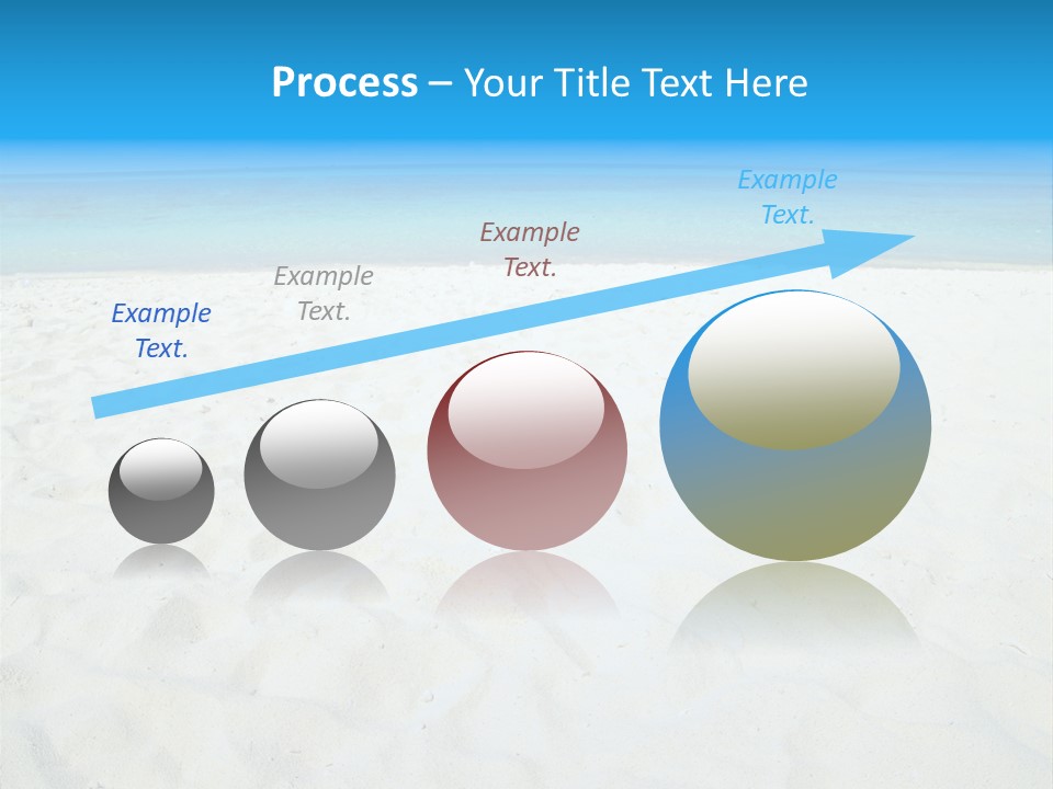 Beauty Summer White PowerPoint Template