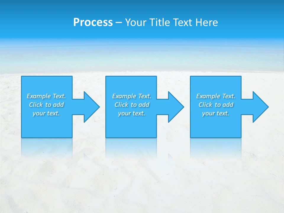 Beauty Summer White PowerPoint Template