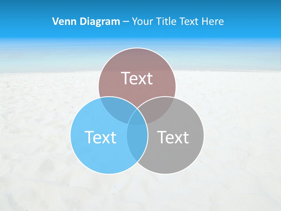 Beauty Summer White PowerPoint Template