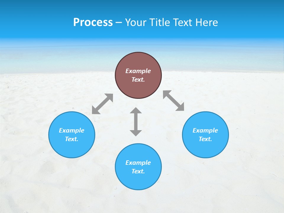 Beauty Summer White PowerPoint Template