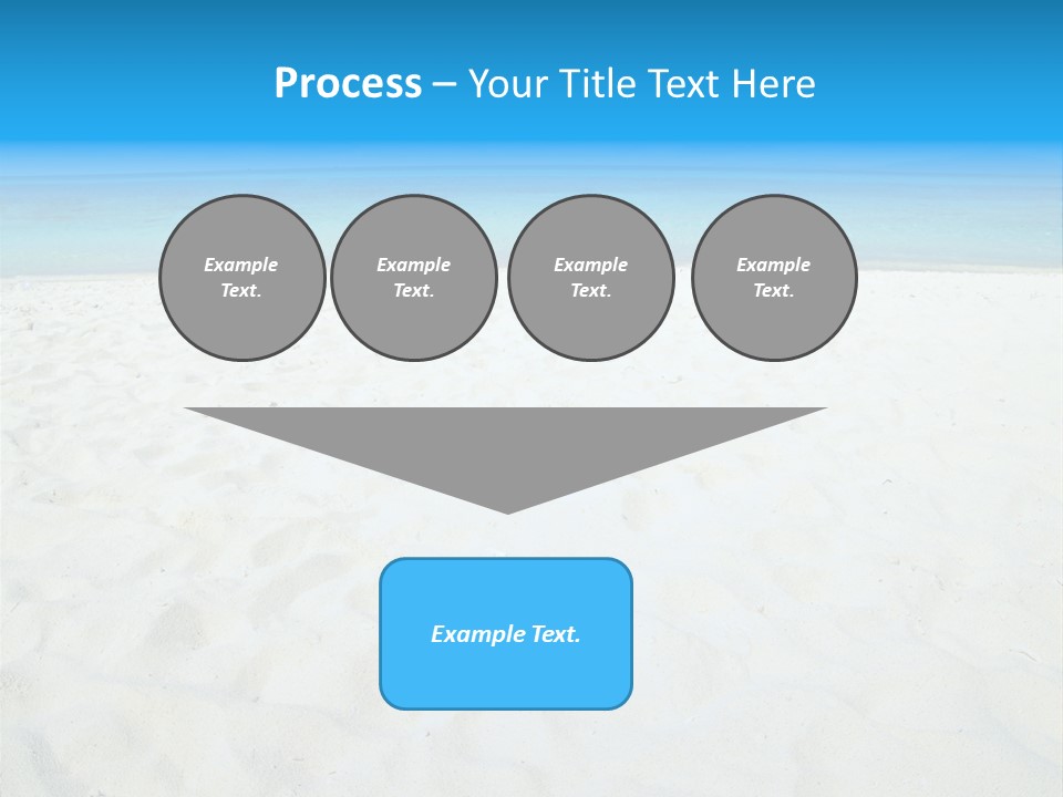 Beauty Summer White PowerPoint Template