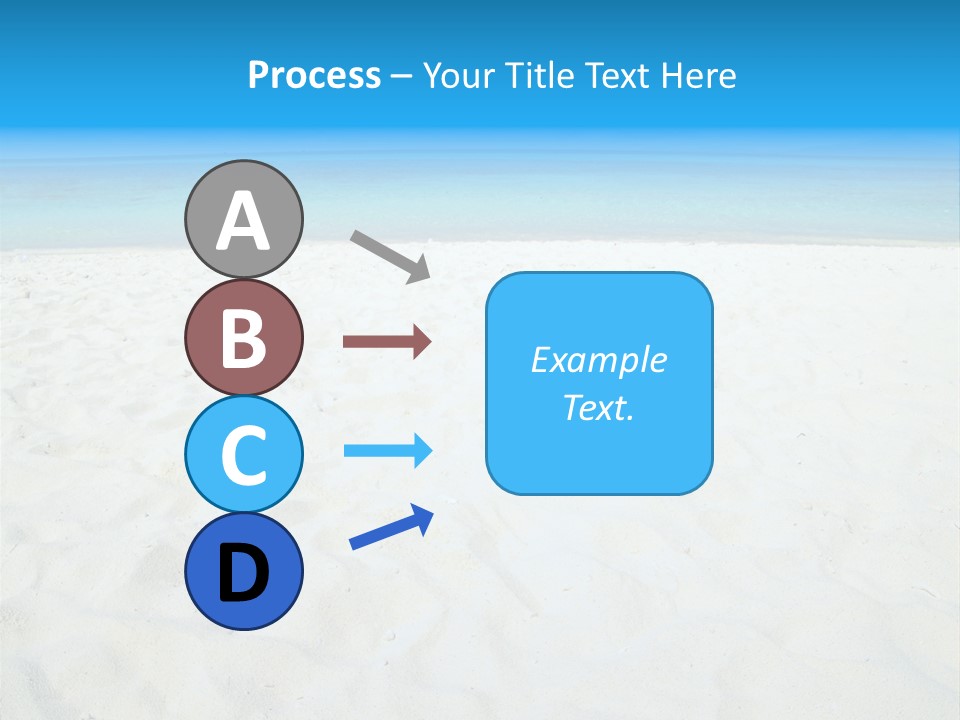 Beauty Summer White PowerPoint Template