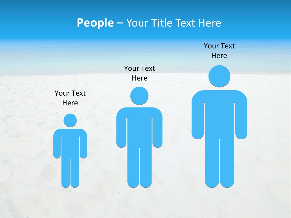Beauty Summer White PowerPoint Template