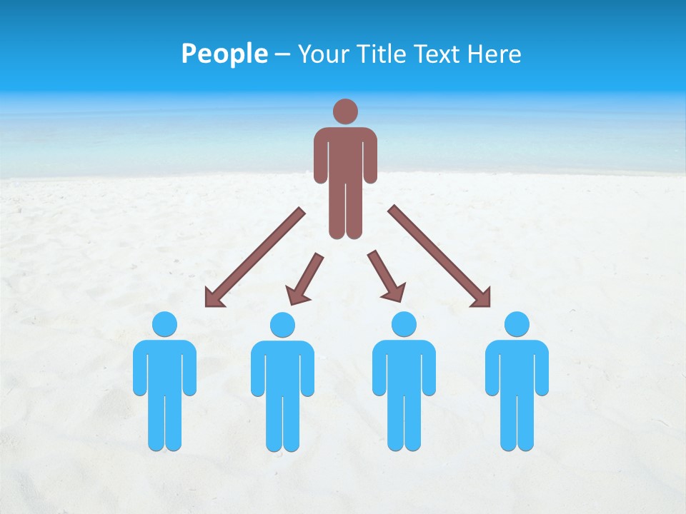 Beauty Summer White PowerPoint Template